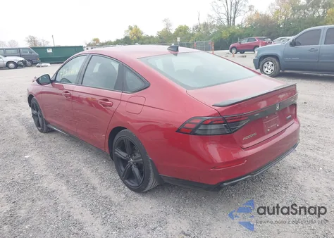 2023 Honda Accord Hybrid Sport-L z USA, uszkodzony, nr VIN 1HGCY2F75PA027030